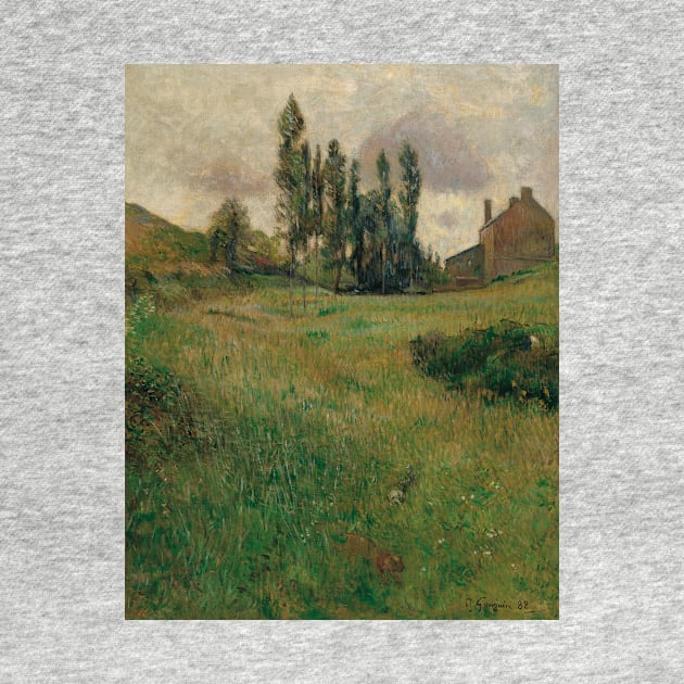 Dogs Running in a Meadow by Paul Gauguin by Classic Art Stall